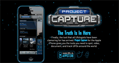 Desktop Screenshot of projectcaptureapp.com